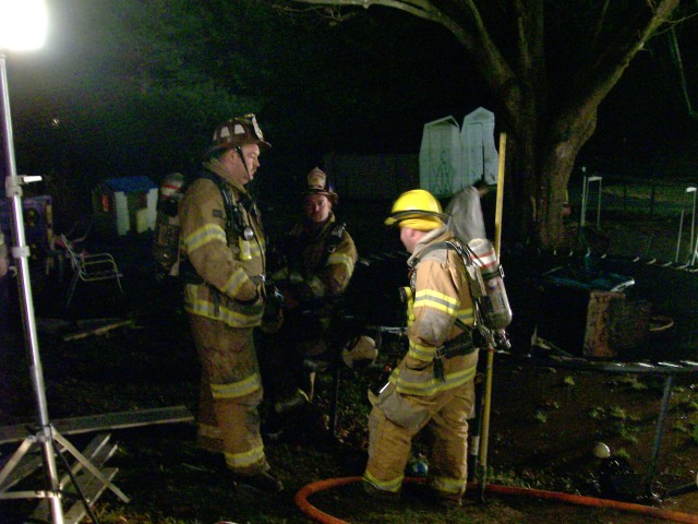 Apartment Fire in Westminster, 02-09-2008.